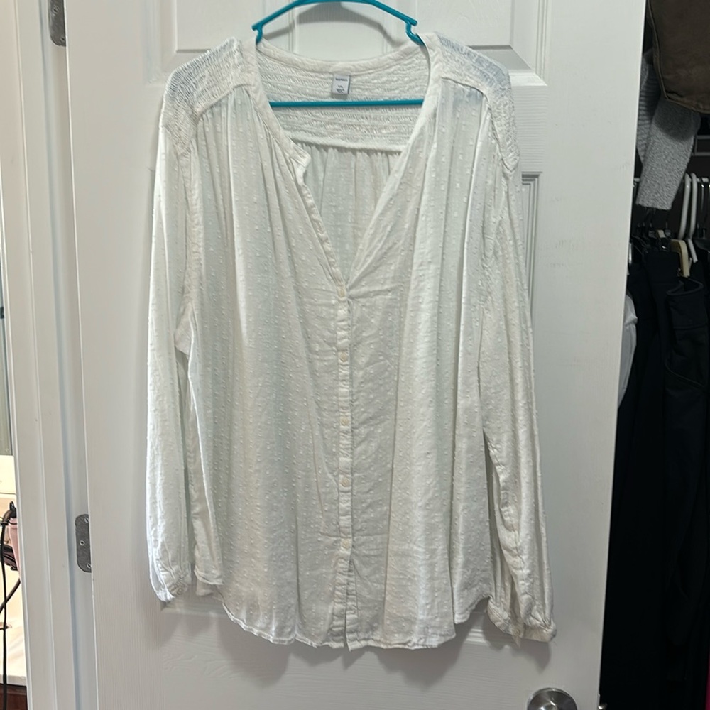 Old Navy long sleeve blouse XXL